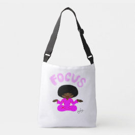 Minha Assinatura Arte-Crossbody Tote Bag.