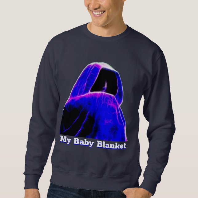 Minha Bebê Cobertor Metal Camiseta (Frente)