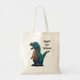 Minha Bolsa de Livros e Coisas para a Escola