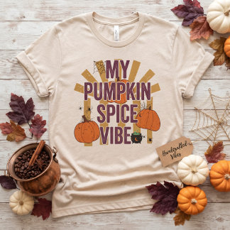 Minha Camisa de Abóbora com Temática de Halloween 