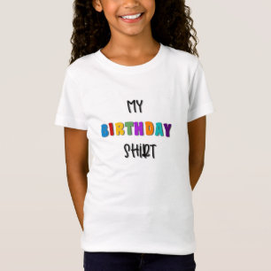 Minha Camisa de Aniversário