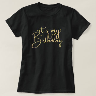 Minha Camisa De Aniversário, Camisa De Aniversário