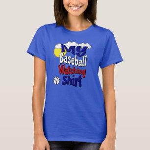 Minha Camisa de Assistir Beisebol