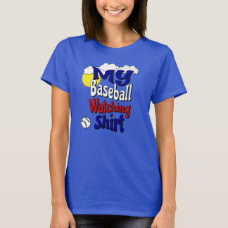 Minha Camisa de Assistir Beisebol