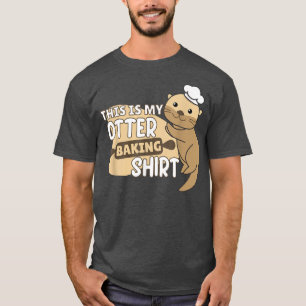 Minha Camisa De Banho - Engraçada Otter Pun 2394
