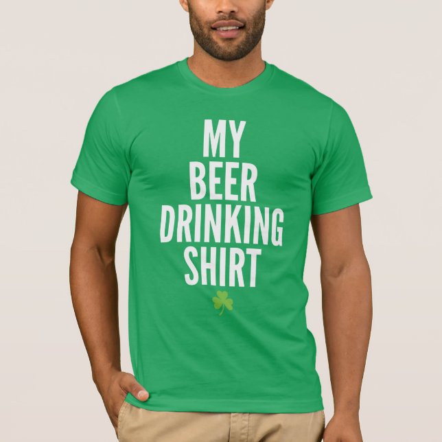 Minha Camisa De Bebendo De Cerveja (Frente)