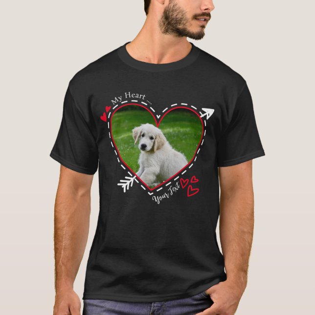 Minha Camisa De Cachorro, Camiseta Fotográfica De  (Frente)