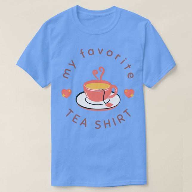 Minha Camisa De Chá Favorita 5 (Frente do Design)