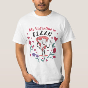 Minha Camisa de Convite de Namorado é Pizza