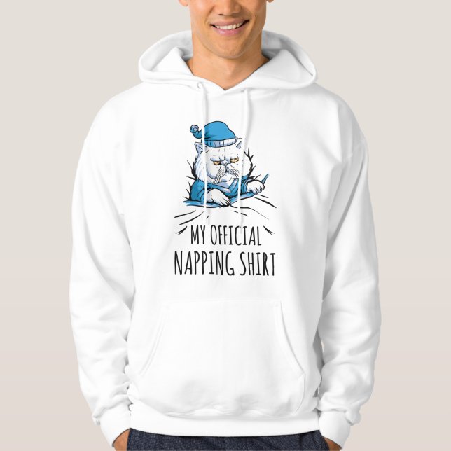 Minha camisa de dormir com o cão dormindo (Frente)
