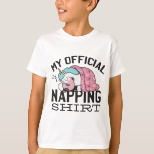 Minha camisa de dormir - Preguiçoso Unicórnio dorm