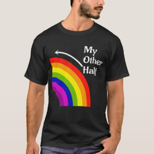 Minha camisa de harmonização esquerda do arco-í