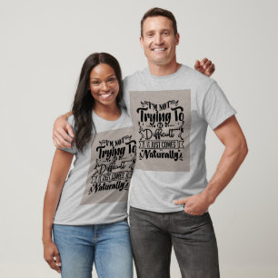 Minha Camisa de T dos Homens Padrão - Difícil Engr
