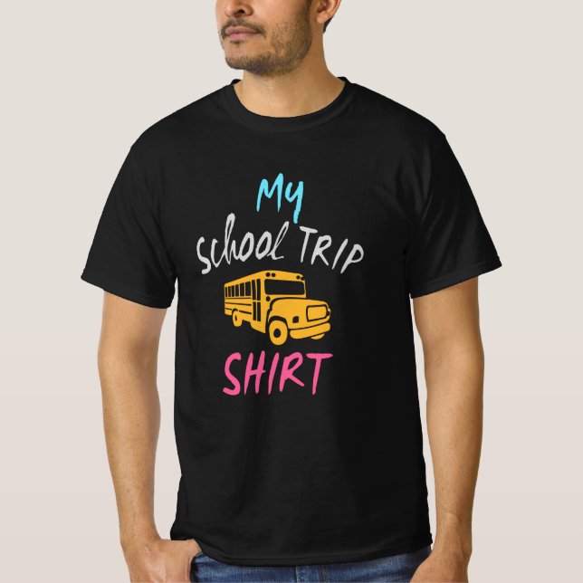 Minha Camisa De Viagem Escolar (Frente)