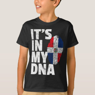 Minha Camisa Dna Bandeira da República Dominicana