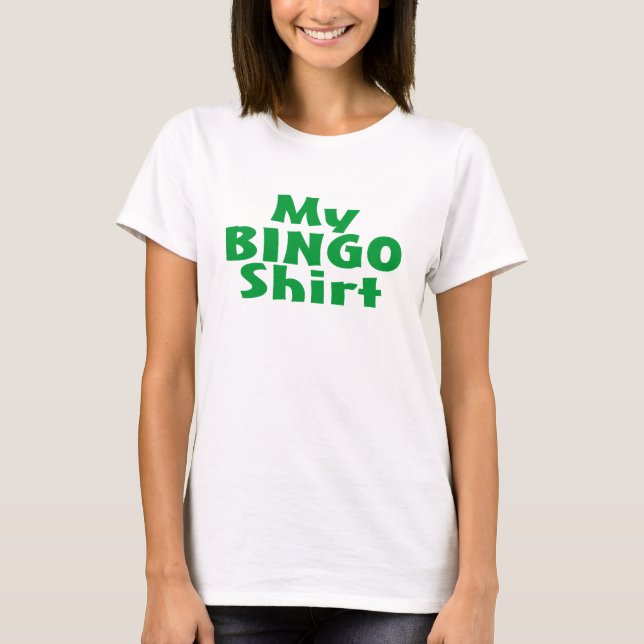 Minha camisa do Bingo (Frente)