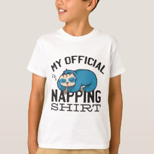 Minha camisa oficial de dormir - Preguiçoso Sloth