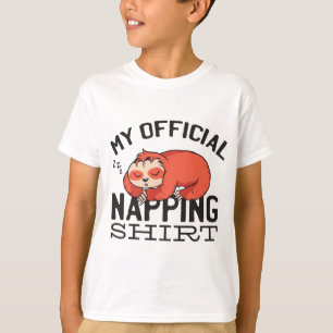 Minha camisa oficial de dormir - Preguiçoso Sloth