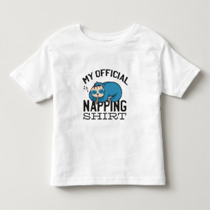 Minha camisa oficial para soneca - Preguiça dormin