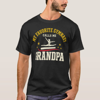 Minha Camiseta Avô Preferido da Ginástica