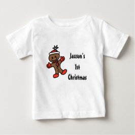 Minha camiseta bebê de pão de Natal de 1rua