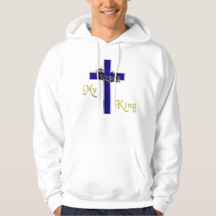 Minha camiseta da Cruz Cristã do Rei