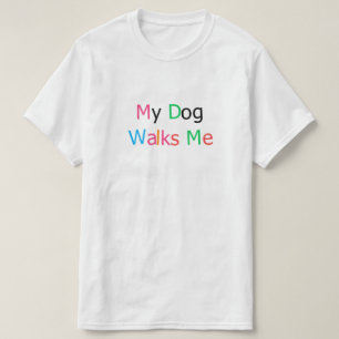 Minha Camiseta de Citação de Amante de Cachorro En
