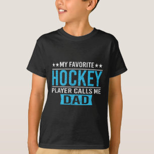 Minha Camiseta de Hockey Favorita Me Chama de Pai