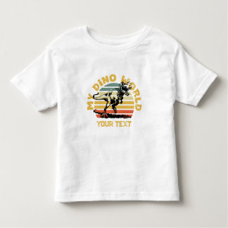 Minha camiseta Dino World Toddler Fine Jersey