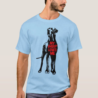 Minha camiseta do Great Dane do papai