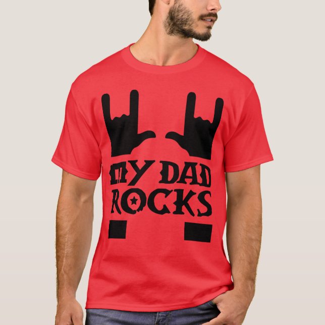 minha camiseta do papai é engraçada (Frente)