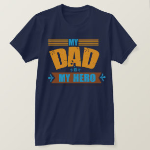 Minha Camiseta Meu Pai é Meu Herói – Camiseta Melh