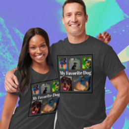 Minha Camiseta Modelo de 5 fotos favorita