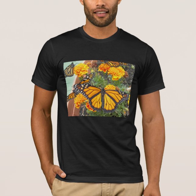 Minha camiseta Monarch Butterflies-men (Frente)