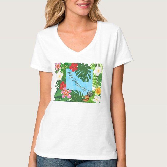 Minha Camiseta Paraísa (Frente)