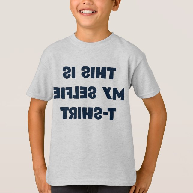 Minha Camiseta Selfie (Frente)