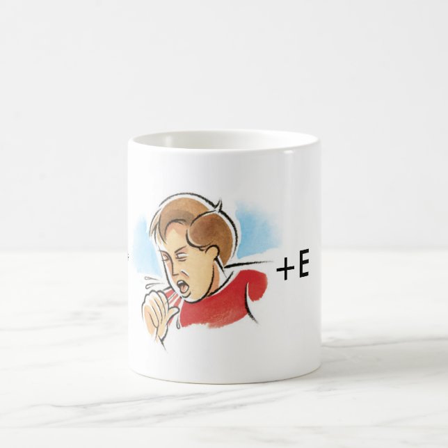 Minha caneca da tosse E - caneca (Centro)