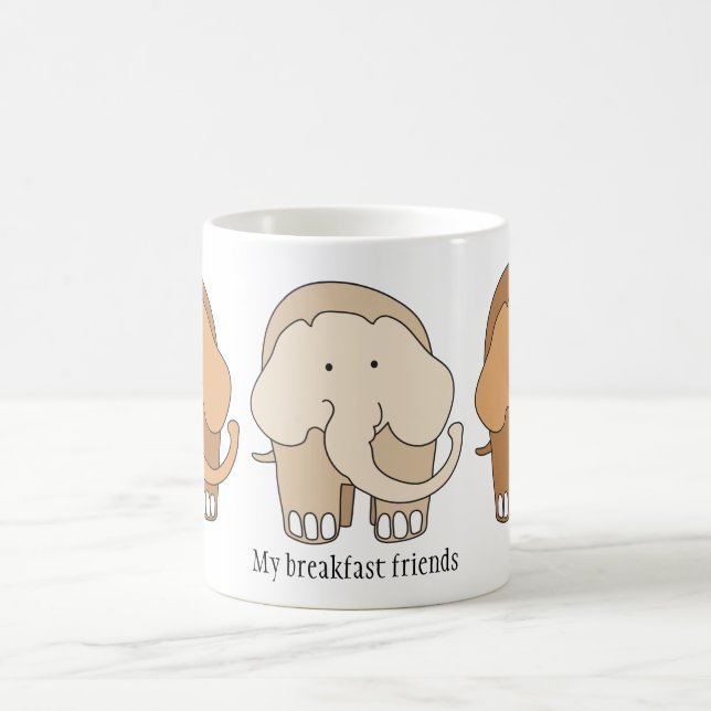 Minha Caneca de Café da Manhã do Elefante (Centro)