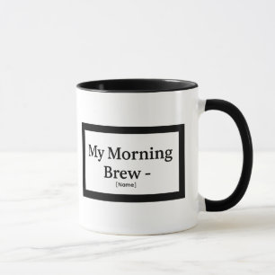 Minha Caneca de Café da Manhã – Personalizada – Ad
