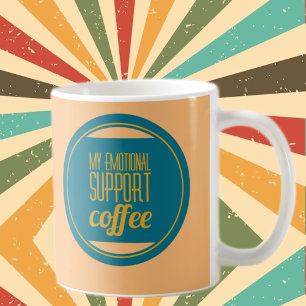 Minha Caneca de Café de Apoio Emocional   Café Div