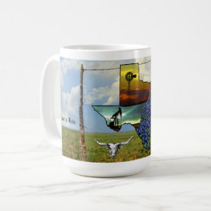Minha caneca de café personalizada no Texas