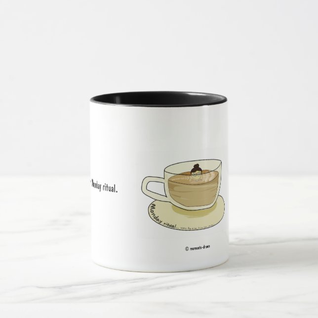 Minha caneca de café ritual de segunda (Centro)