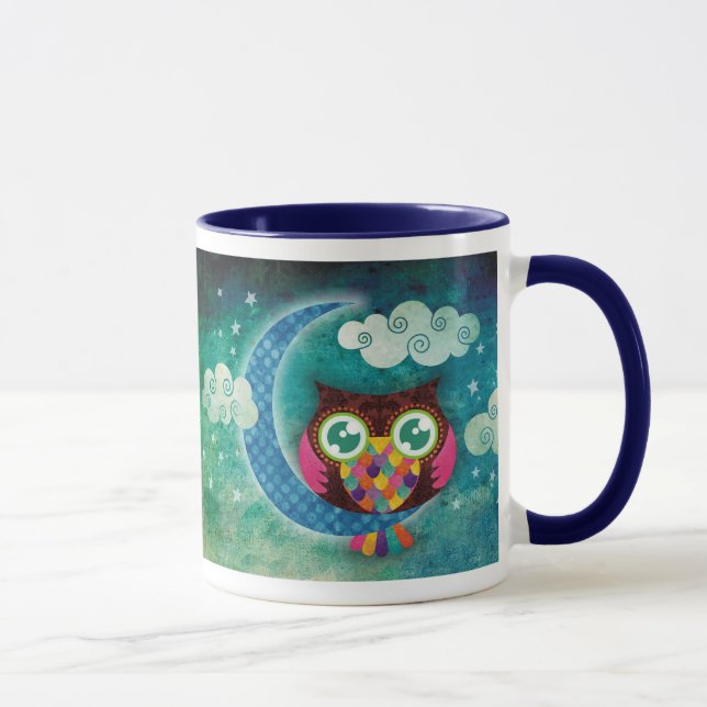 Minha Caneca de Coruja Crescente (Direita)