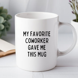 Minha Caneca de Escritório Engraçada Favorita Foi