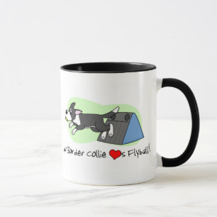 Minha caneca de Flyball dos amores de border
