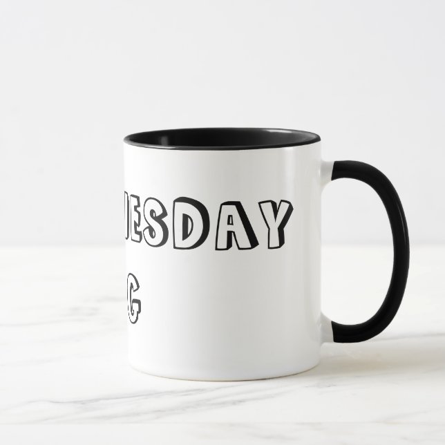 MINHA CANECA DE QUARTA-FEIRA (Direita)