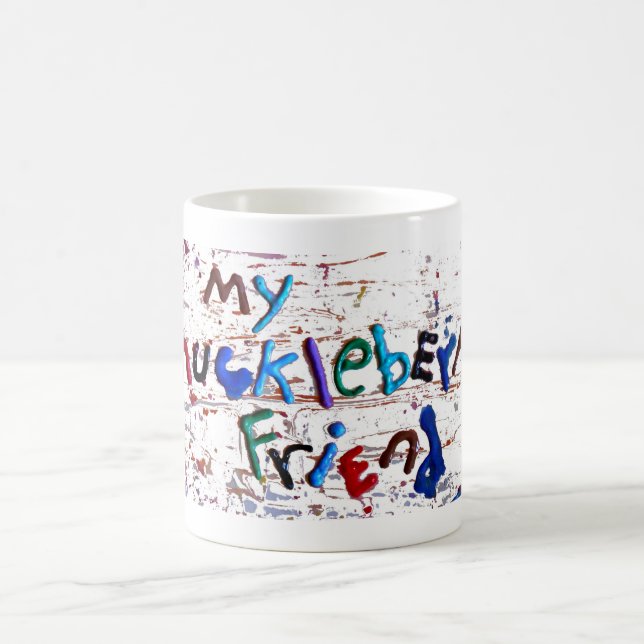 minha caneca do amigo do huckleberry (Centro)