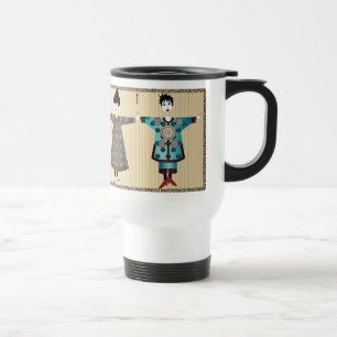 Minha Casaco Mah Jongg 06: caneca de viagem