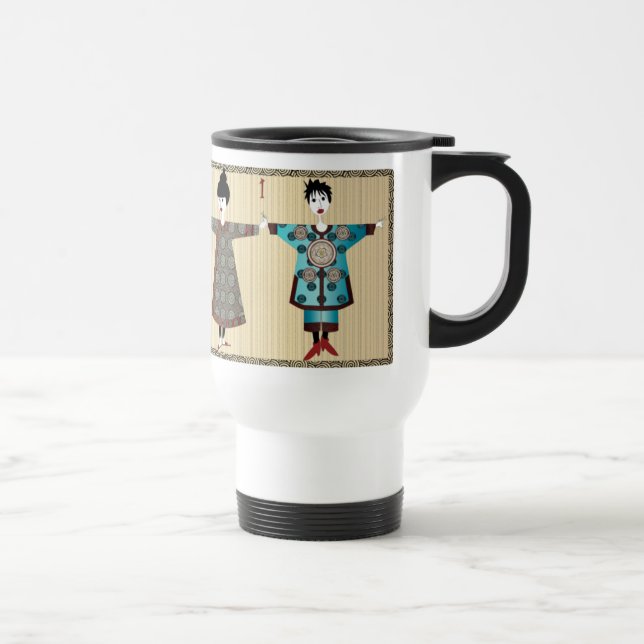 Minha Casaco Mah Jongg 06: Caneca de viagem (Direita)