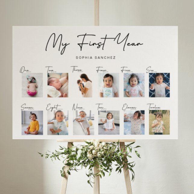 Minha Colagem de Fotos do Primeiro Ano (Criador carregado)
